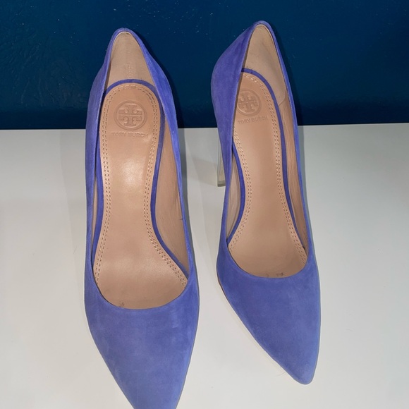 Tory Burch suede heels - Picture 2 of 5